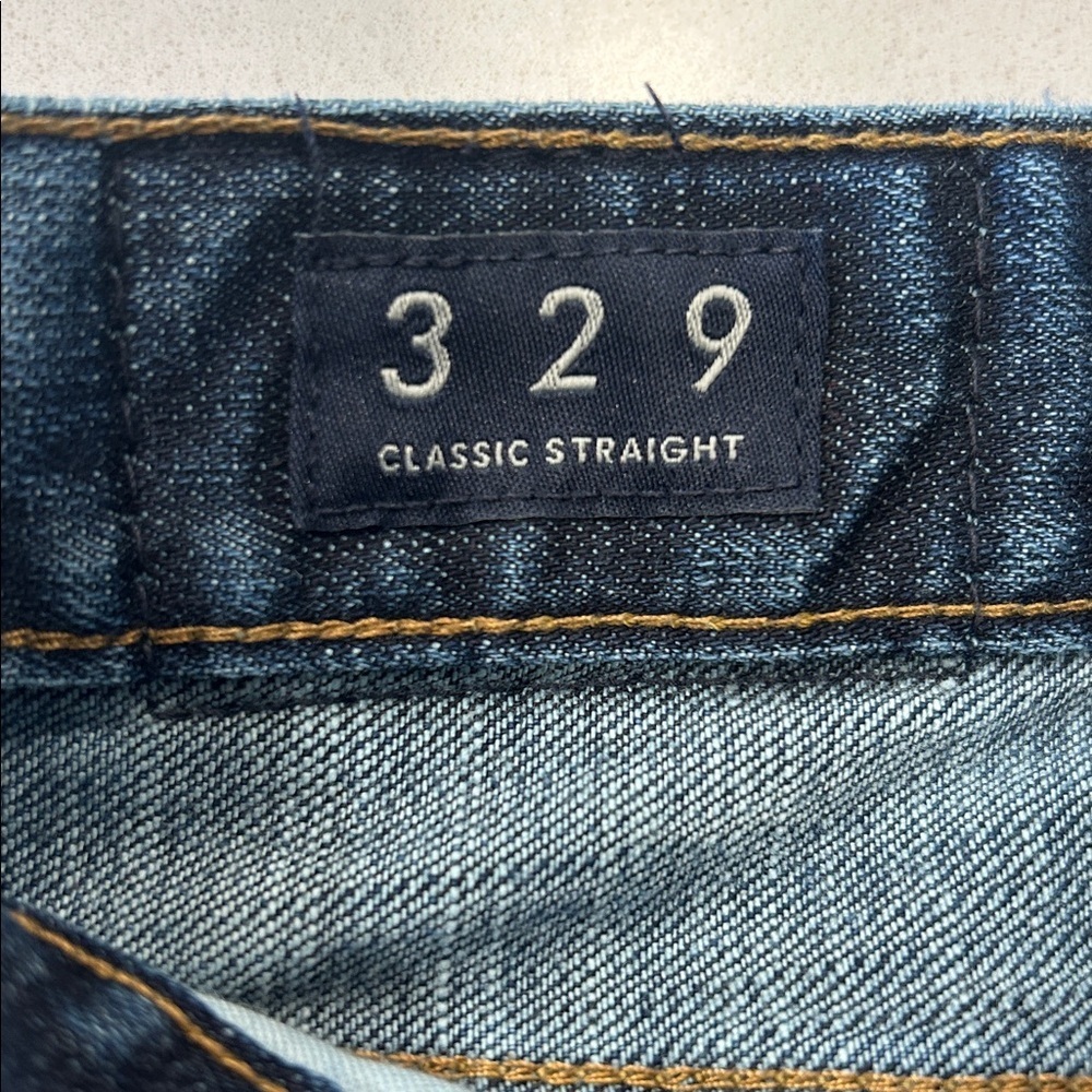 Lucky Brand 329 Classic Straight Leg Dark Wash Men’s Jeans 40X32 - Picture 4 of 17
